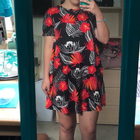 ❤️SOLD❤️ AVA SKY Dress Lia in Black Lotus - Picture 2 of 4